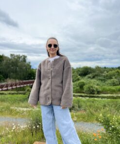 Alwero - Jacke CLOUDER, Mouse, Biowolle – Bild 2