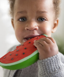Oli & Carol - Beißhilfe "Wally the Watermelon" aus Naturkautschuk – Bild 2