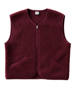 Alwero - Weste "POS" Adult, Biowolle, CHERRY LIQUEUR, ultra light
