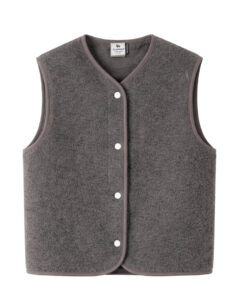Alwero - Bodywarmer "TYB" ADULT, MOUSE FELTED, Merinowolle gebürstet, ultra light
