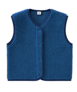 Alwero - Bodywarmer "TYB" ADULT, TRANS TEAL, Merinowolle, ultra light