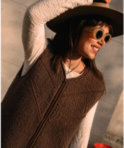 Alwero - Bodywarmer "TIDE" , Merinowolle, CHOCO MARTINI, ultra light mit Seitentaschen - LIMITED EDITION – Bild 2