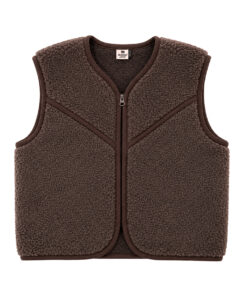 Alwero - Bodywarmer "TIDE" JUNIOR, Merinowolle, Choco Martini, ultra light - LIMITED EDITION