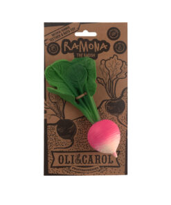 Oli & Carol - Beißhilfe "Ramona the Radish" aus Naturkautschuk