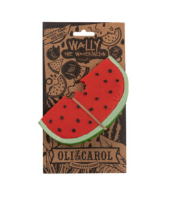 Oli & Carol - Beißhilfe "Wally the Watermelon" aus Naturkautschuk