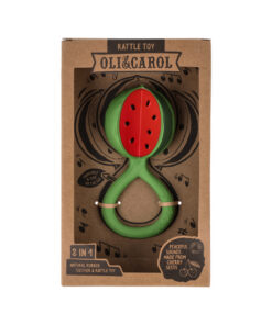 Oli & Carol - Rassel "Wassermelone" aus Naturkautschuk