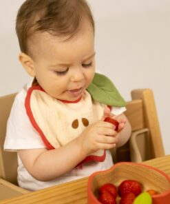 Oli & Carol - Lätzchen "Pepa the Apple" aus Baumwolle – Bild 5