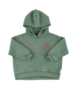 PiuPiuChick - Hoodie "Apfel", grün, Biobaumwolle