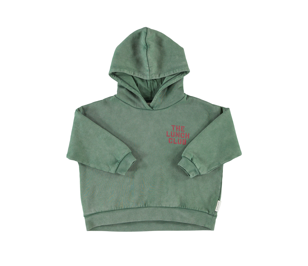 PiuPiuChick - Hoodie "Apfel", grün, Biobaumwolle