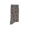 PiuPiuChick - Socken Animal Print, grey
