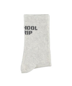 PiuPiuChick - Socken "SCHOOL TRIP", light grey