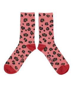PiuPiuChick - Socken Animal Print, rosa