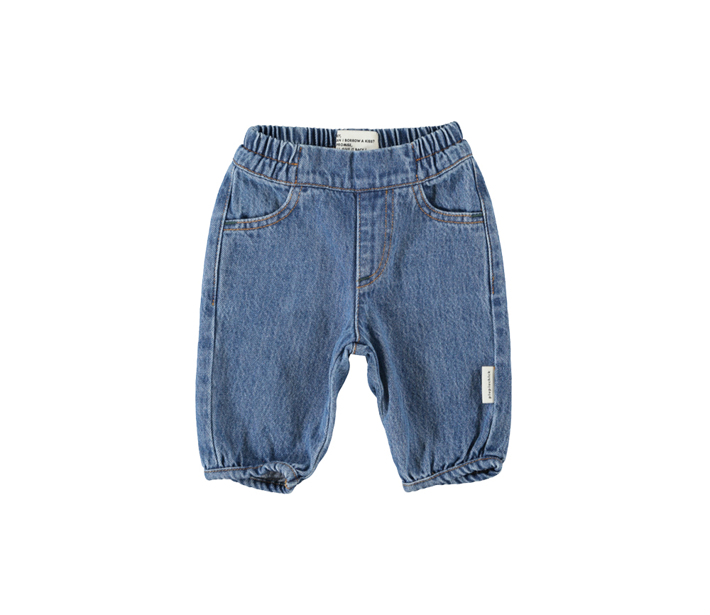 PiuPiuChick - Baby Hose, Denim, Baumwolle