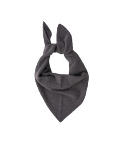 The New Society - Bandana "BREEZE", Light Grey Melange, Cashmere Merino Mix