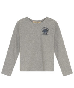The New Society - Langarmshirt "Ash" Special Tee, Grey, Baumwolle