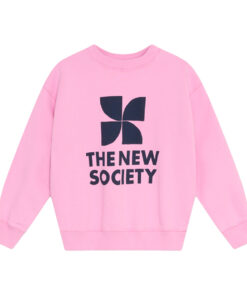 The New Society - TNS Logo Sweatshirt, Lilac, Baumwolle