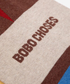 BOBO CHOSES - Strickschal lang, bunt, Merinowolle – Bild 4