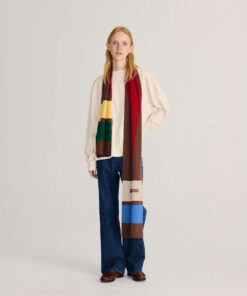 BOBO CHOSES - Strickschal lang, bunt, Merinowolle – Bild 2