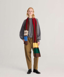 BOBO CHOSES - Strickschal lang, bunt, Merinowolle – Bild 3