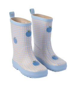 FLÖSS - Gummistiefel "Misty" Apple, blue, Naturkautschuk