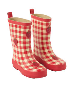 FLÖSS - Gummistiefel "Misty" Berry, red, Naturkautschuk