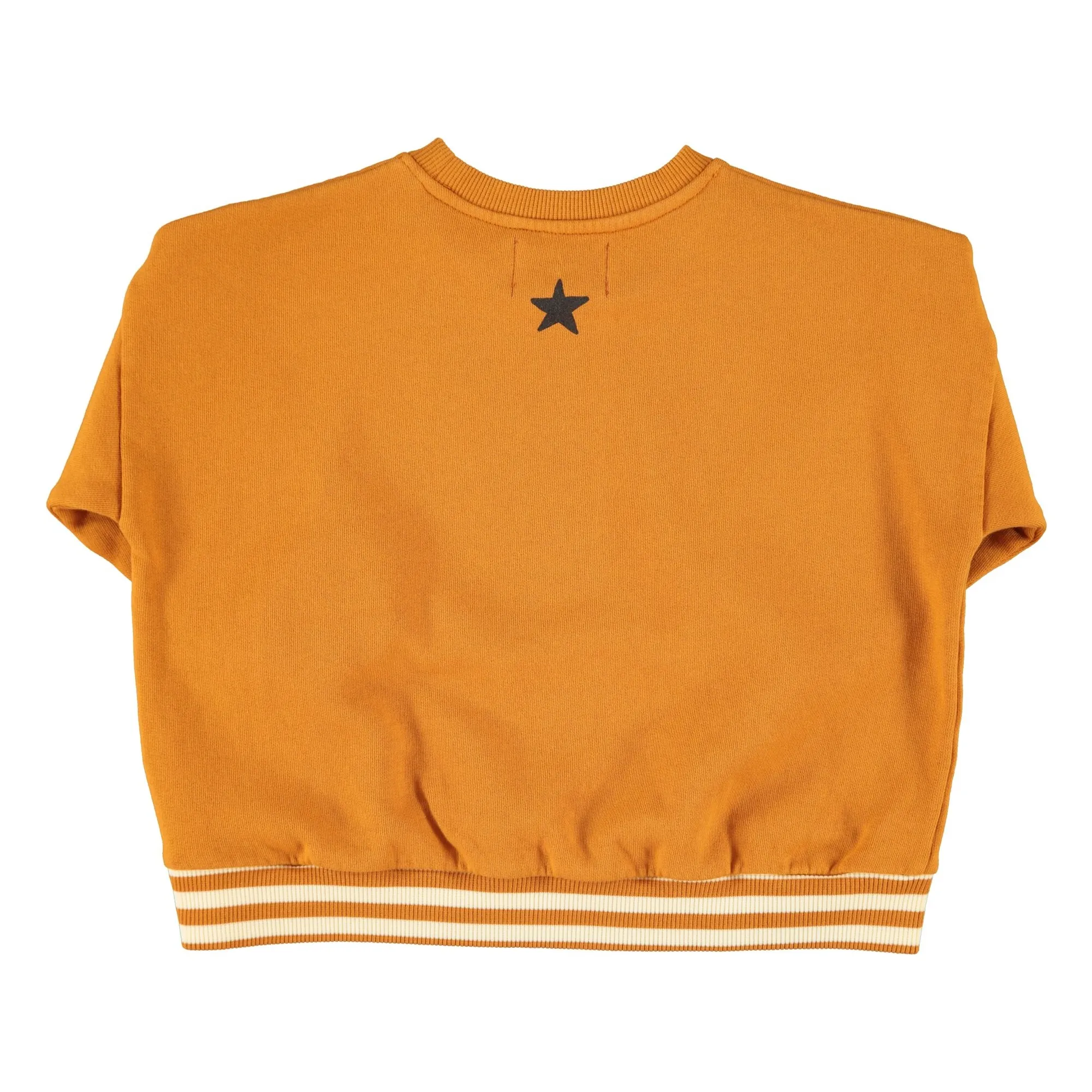 PiuPiuChick - Sweatshirt "SCHOOL TRIP", camel, Biobaumwolle – Bild 5