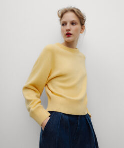 The New Society - Jumper "Breeze", Winetesting, Cashmere Merino Mix – Bild 3