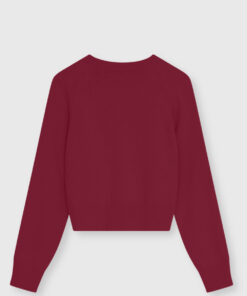 The New Society - Jumper "Breeze", Winetesting, Cashmere Merino Mix – Bild 2