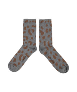 PiuPiuChick - Socken Animal Print, grey – Bild 2