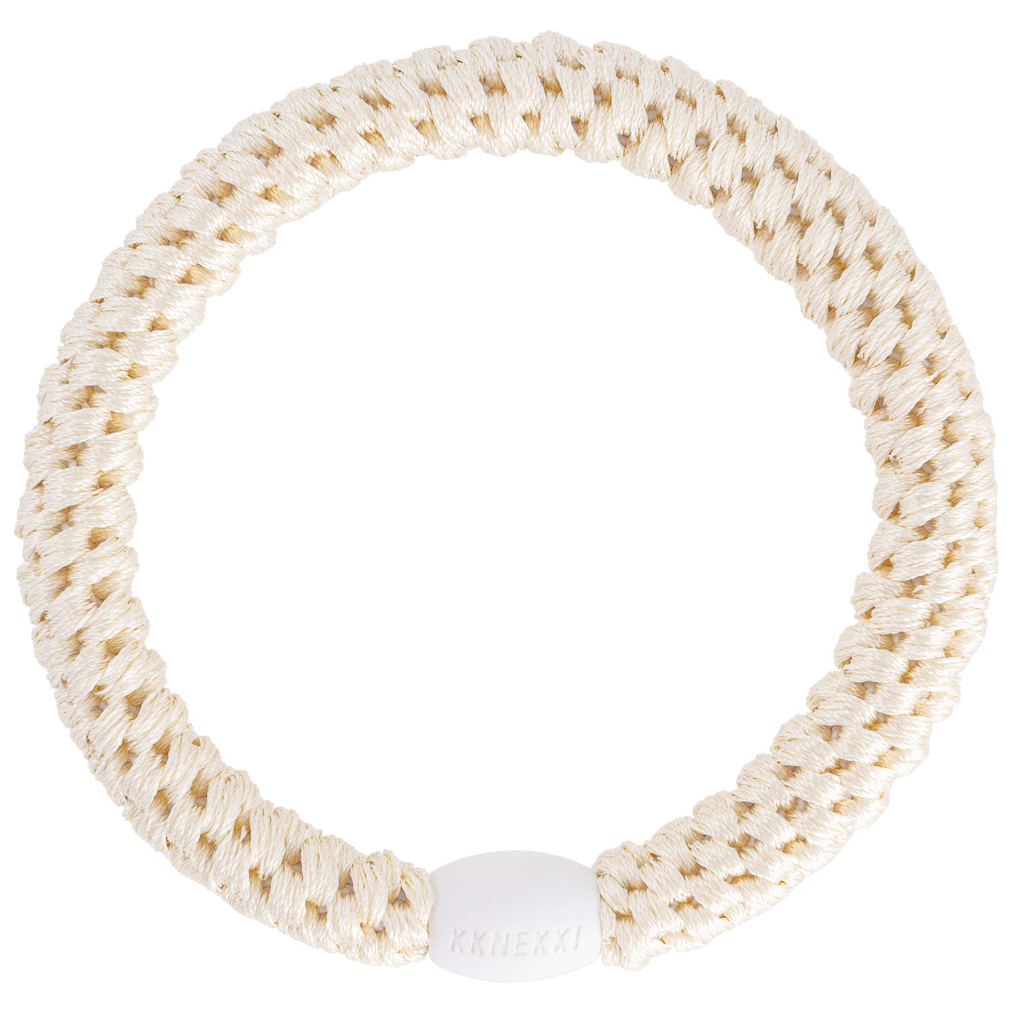 Kknekki - Haargummi "Ivory", weiß