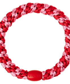 Kknekki - Haargummi "Red-Bubblegum Stripe", rot