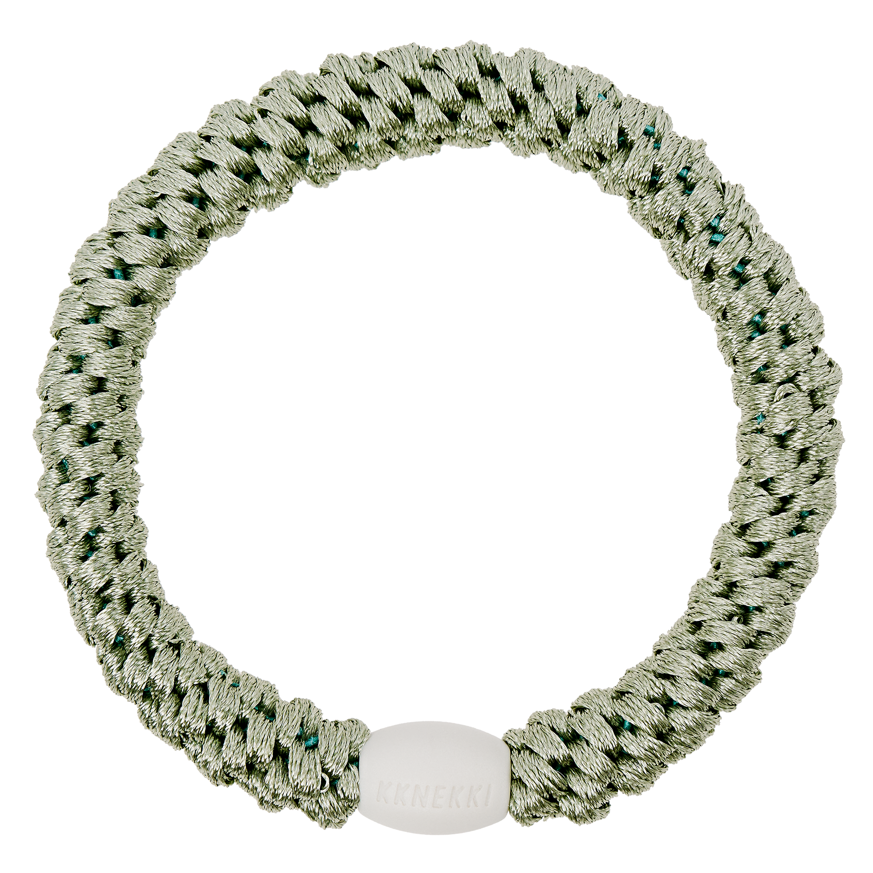 Kknekki - Haargummi "Dusty Lind Green", grün