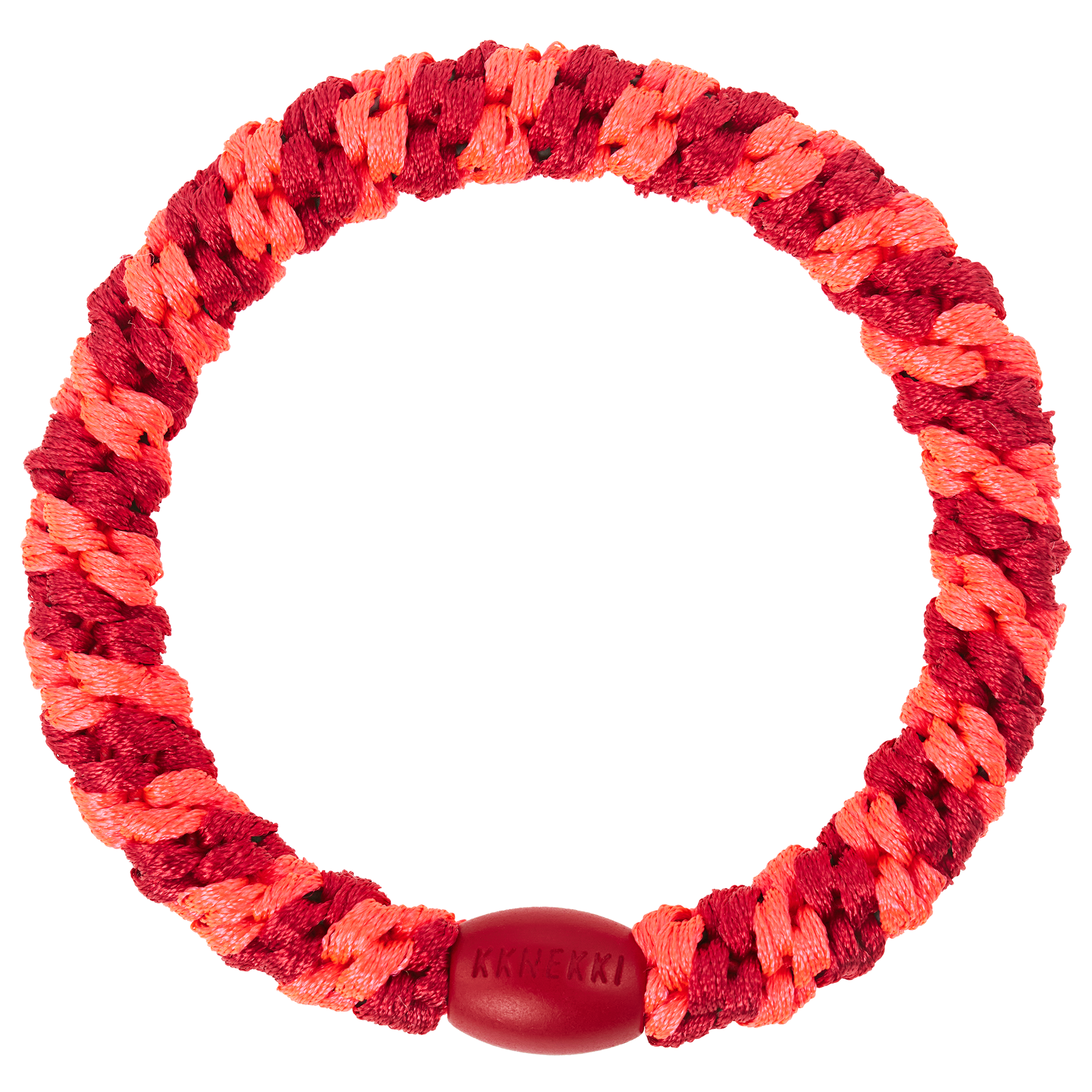 Kknekki - Haargummi "Red Neon Pink", neon