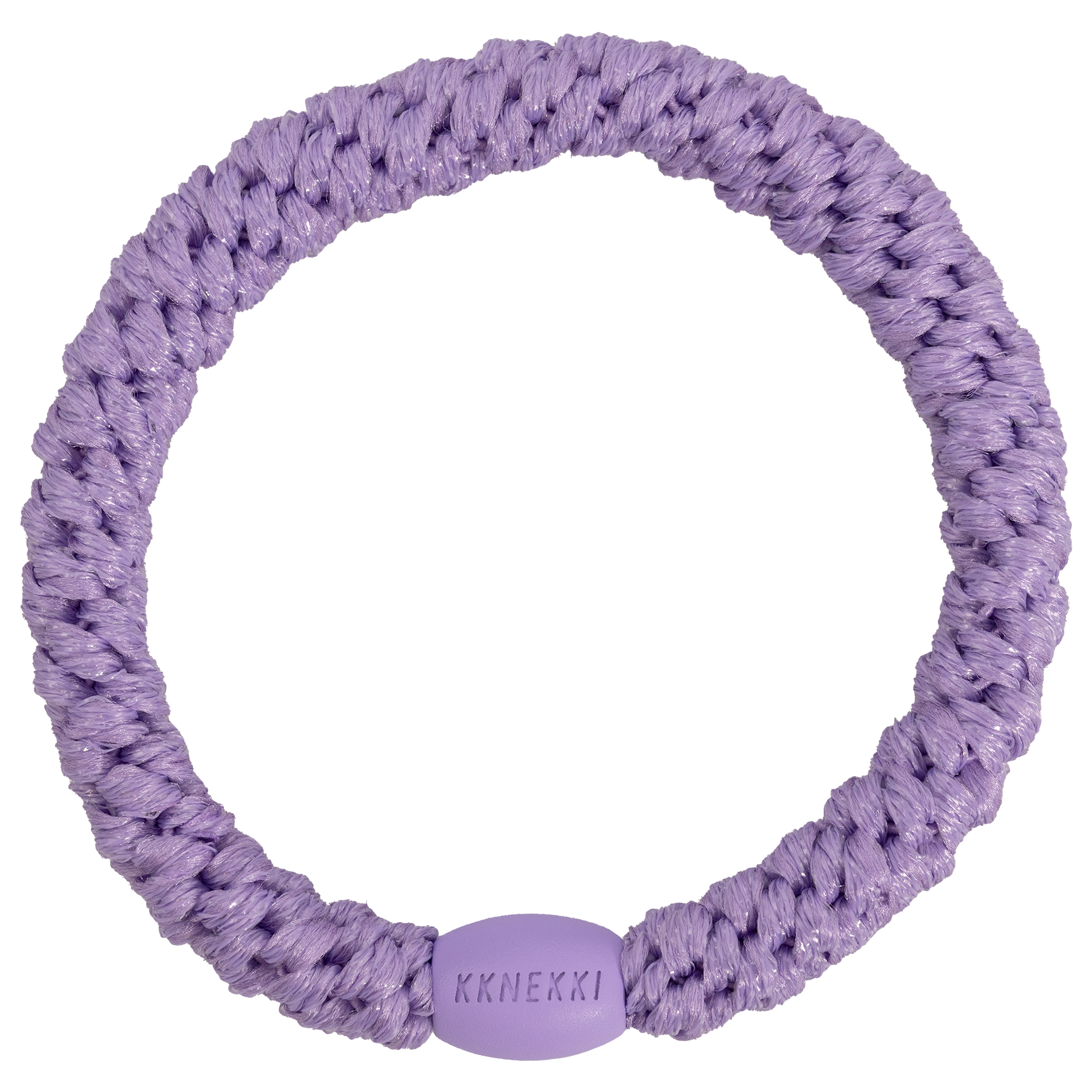 Kknekki - Haargummi "Violet Glitter", lila