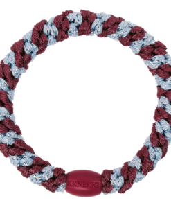 Kknekki - Haargummi "Rosewood Seablue Glitter", blau