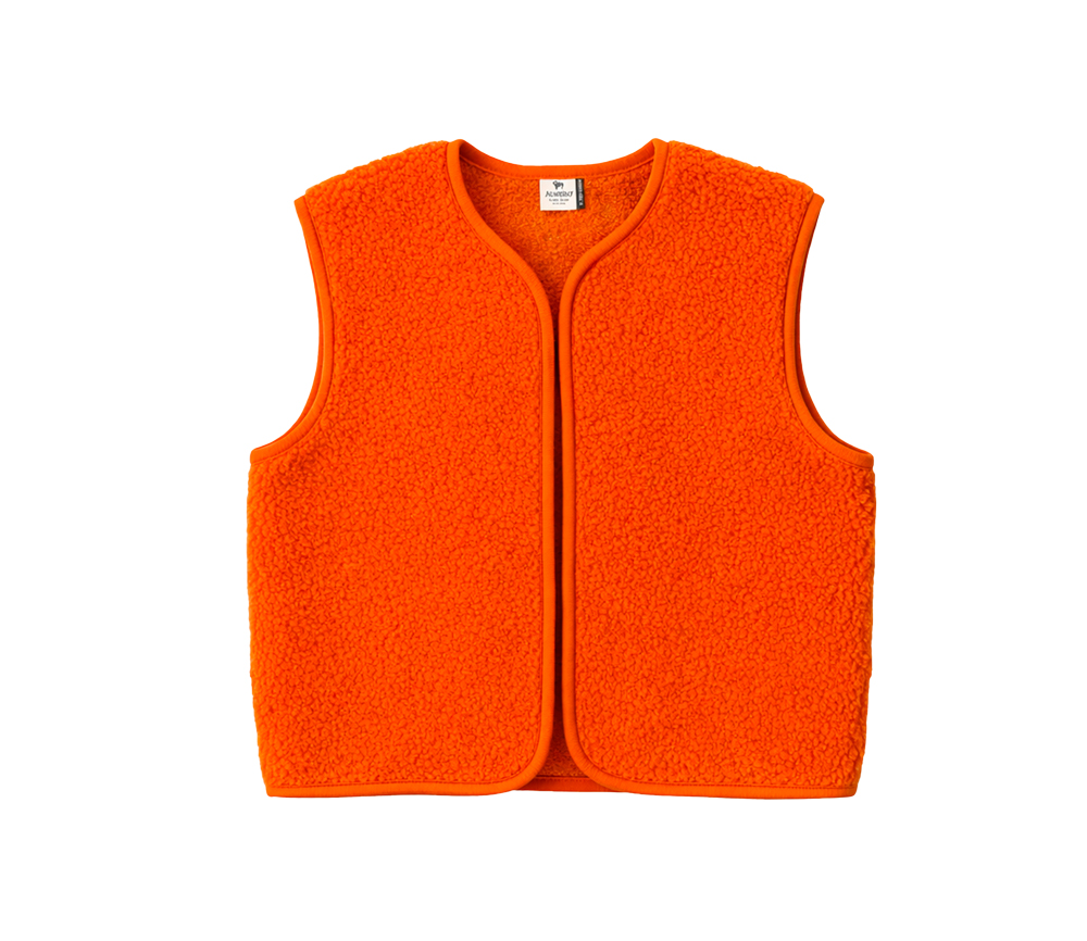 Alwero - Weste "CAMINO" Adult, MANDARIN, Merinowolle Ultra Light