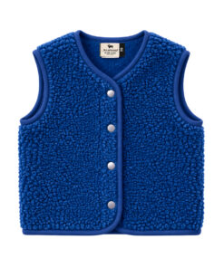 Alwero - Bodywarmer "TYB" Junior, BLUEBLUE, Merinowolle, ultra light