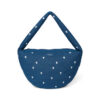 Studio Noos - Cross Body Bag "Dark Denim" White Hearts