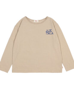 Buho Barcelona - Shirt langarm "Whale", beige, Bio-Baumwolle
