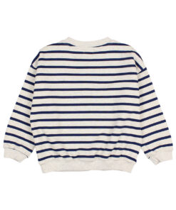 Buho Barcelona - Sweatshirt "Sailor" Unisex gestreift, marine, Bio-Baumwolle