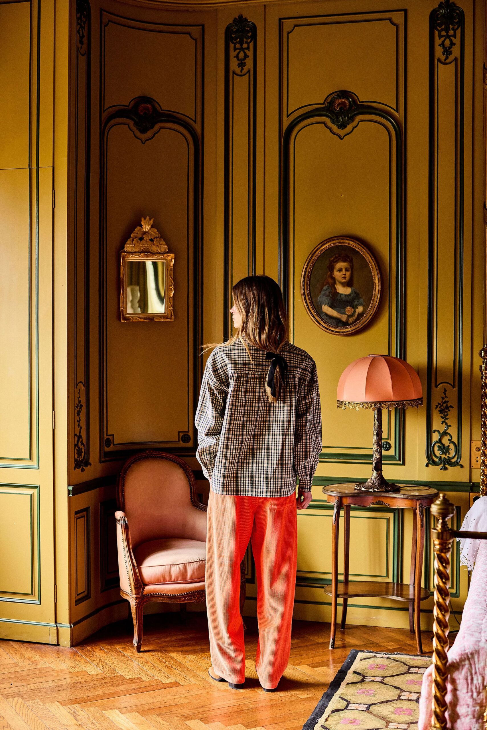 Arsene et les Pipelettes - Bluse Women, checkered – Bild 4