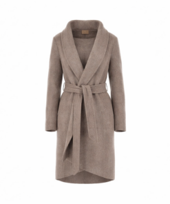 Alwero - Wollmantel Woman "DANIELLE", MOUSE - PreOrder