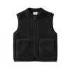 Alwero - Bodywarmer RUDI Junior, Dark Black, Biowolle ultra light