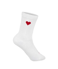 MY DAY MY DREAM - Socken "Amore 2.0", weiß, Baumwolle – Bild 2