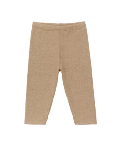 Arsene et les Pipelettes - Leggings Baby, Strick, Mocca, Biobaumwolle