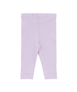 Arsene et les Pipelettes - Leggings Baby, gerippt, lila, Biobaumwolle