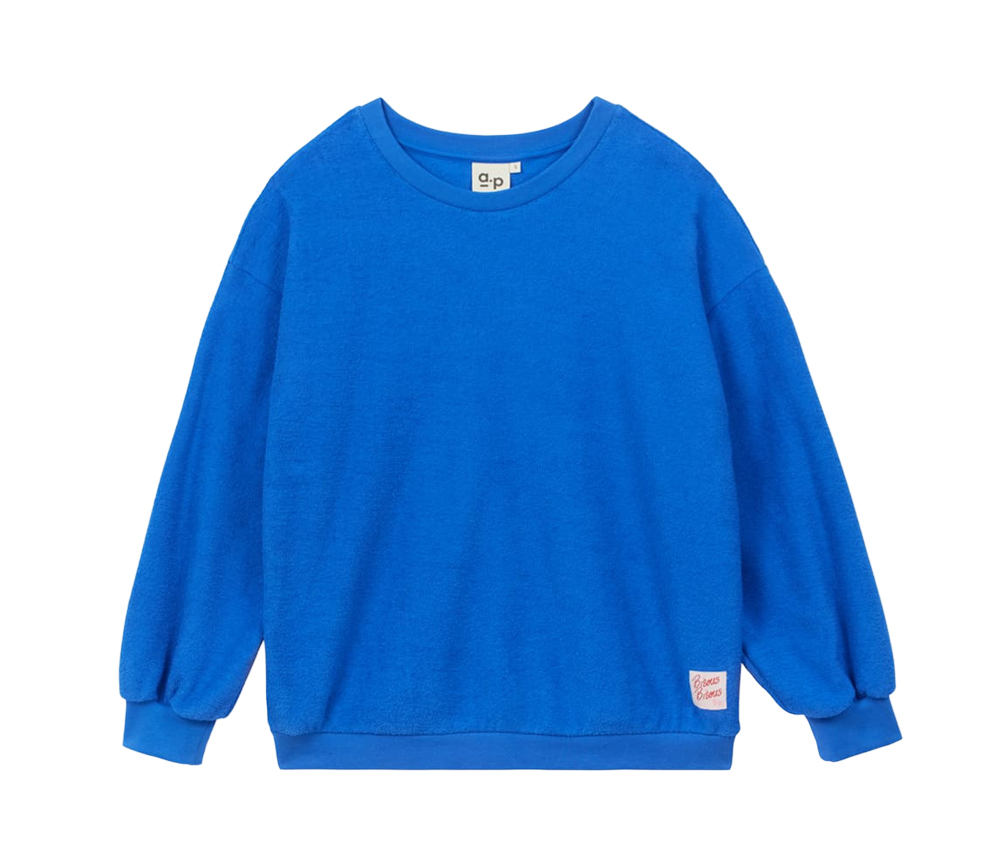 Arsene et les Pipelettes - Sweatshirt Women Frottee, Kobaldblau