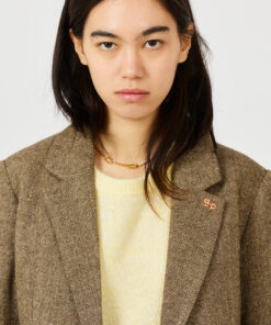 Arsène et les Pipelettes - Blazer Women, Tailliert, Taupe – Bild 5
