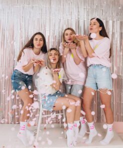 MY DAY MY DREAM - Socken "Team Bride", weiß, Baumwolle – Bild 3