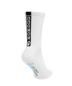 MY DAY MY DREAM - Socken "Dogmom", weiß, Baumwolle